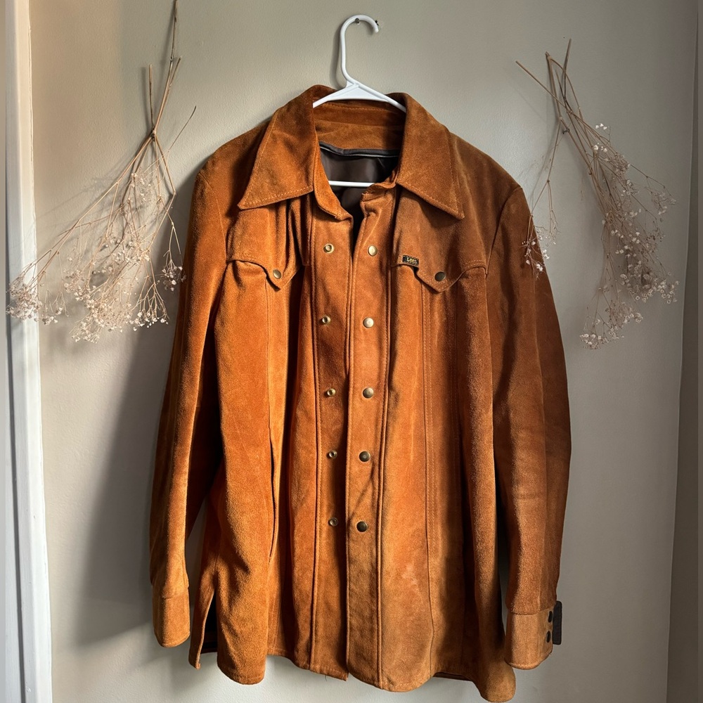 Vintage Lee suede storm rider Jacket
